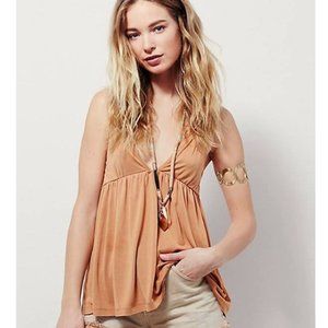 NEW Free People Clara Criss Cross Tank Top